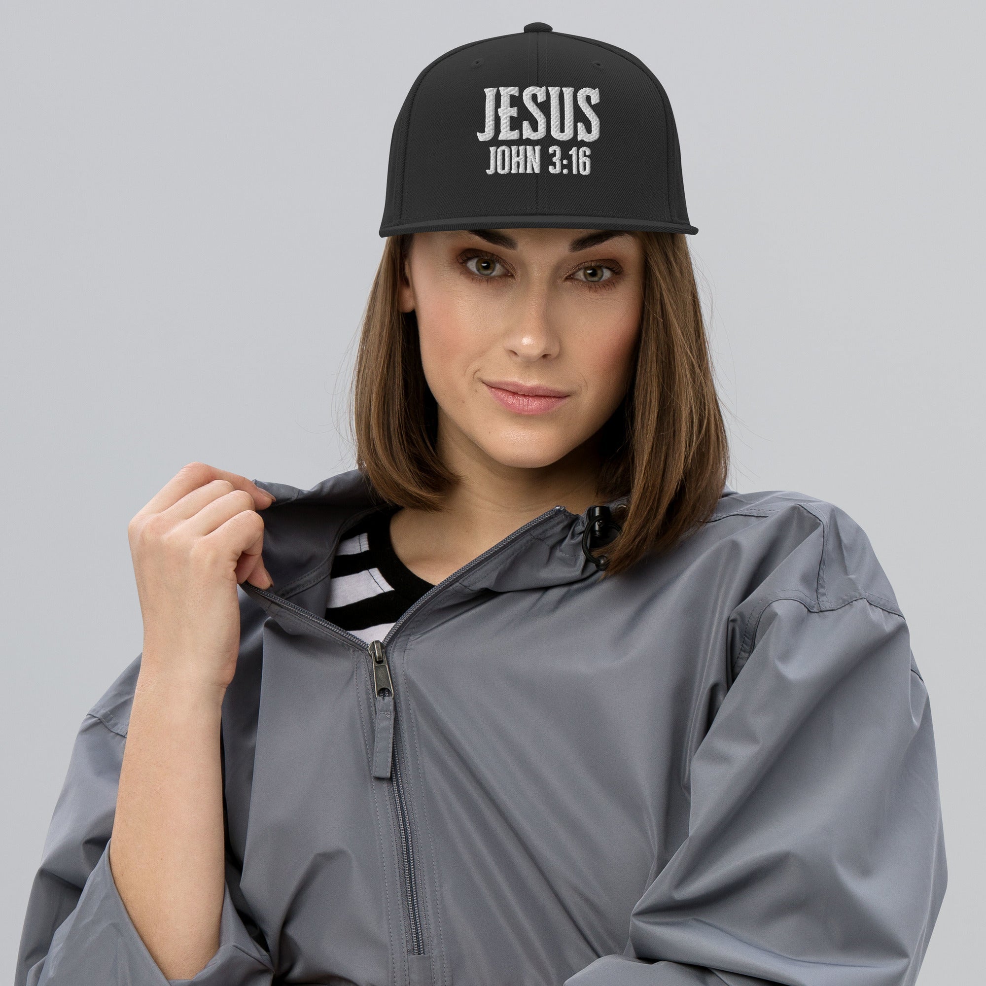 Jesus (John 3:16) Hat - Kingdom Banner Co