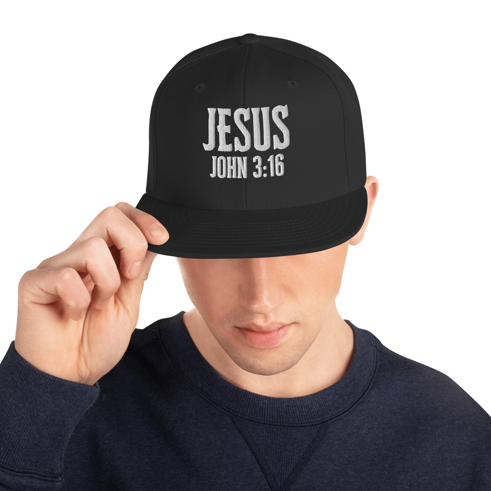 Jesus (John 3:16) Hat - Kingdom Banner Co