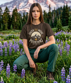 Kingdom Banner Co "Faith Can Move Mountains" Christian Streetwear Graphic Tee - Kingdom Banner Co