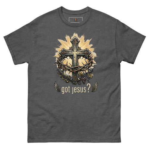 Kingdom Banner Co "Got Jesus?" Graphic T-Shirt - Christian Faith-Based Apparel | Unisex Premium Tee - Kingdom Banner Co