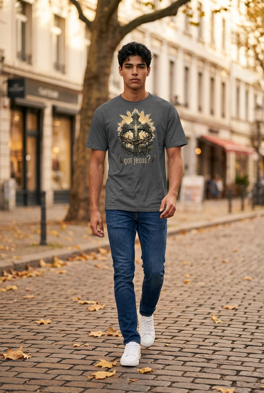 "Got Jesus?" Graphic T-Shirt - Christian Faith-Based Apparel | Unisex Premium Tee