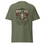 The Unshaken Man Christian Tshirt - Kingdom Banner Co